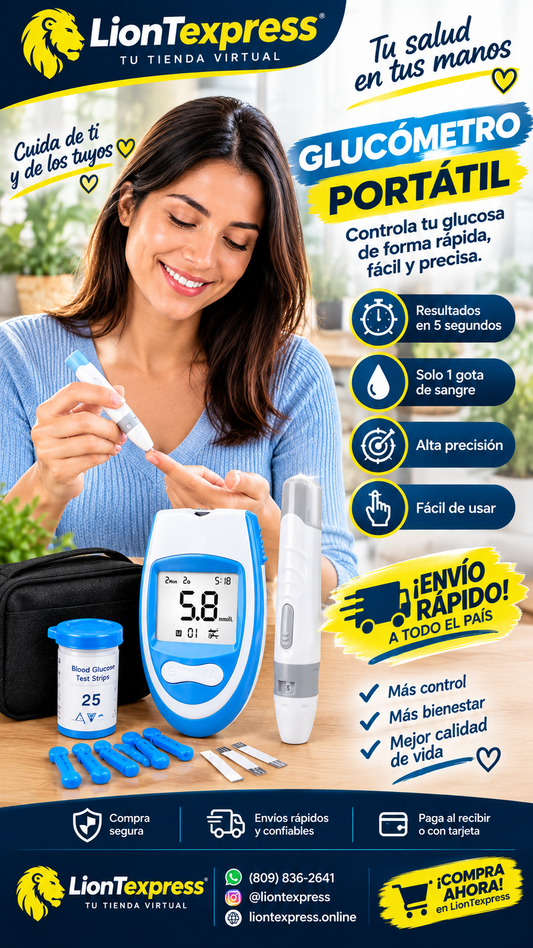 MONITOR DE GLUCOSA EN SANGRE KIT