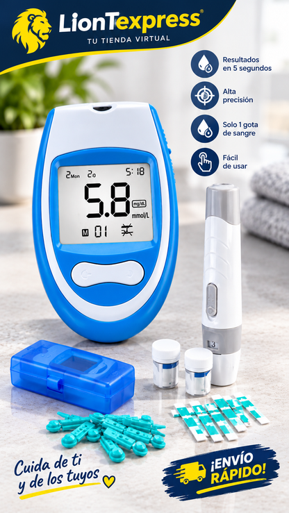 MONITOR DE GLUCOSA EN SANGRE KIT